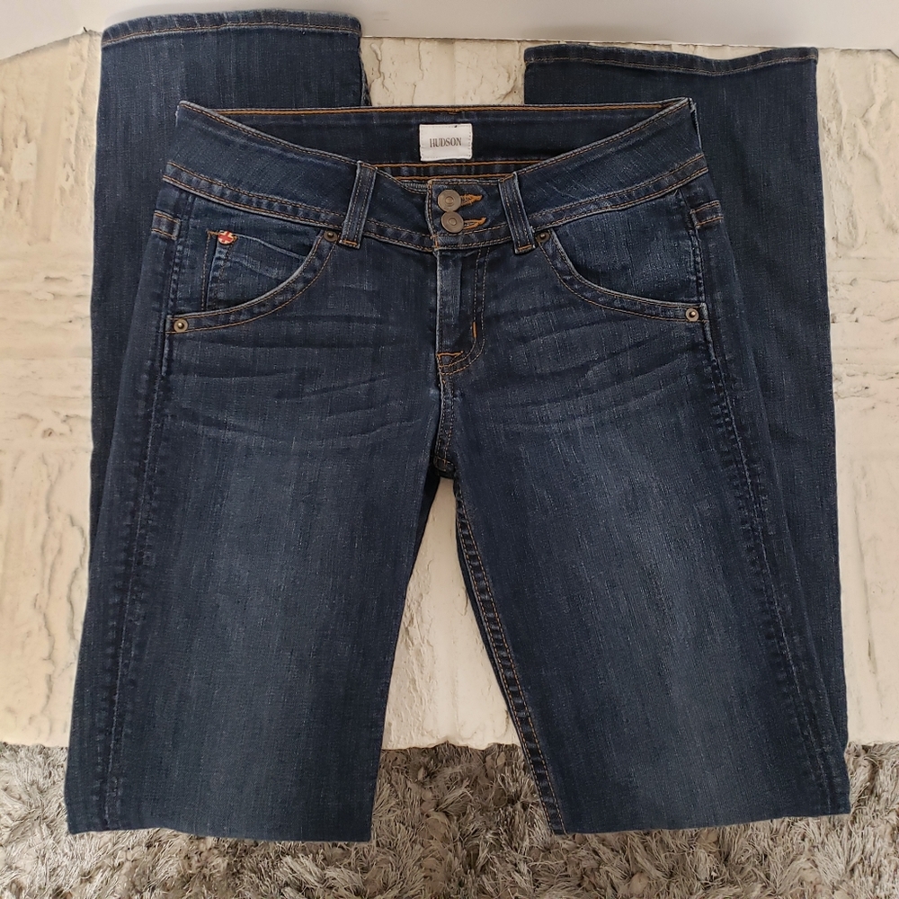 Hudson Signature Midrise Bootcut Jeans 26